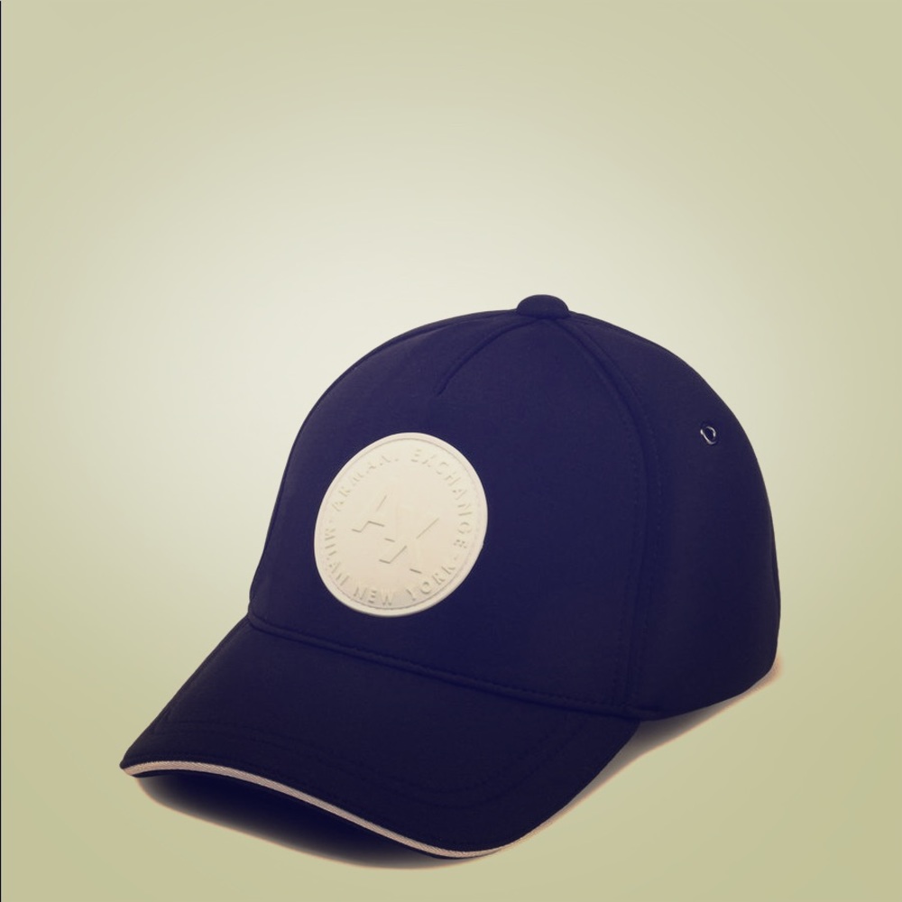 Armani armani exchange  Hat Bold circle logo patch